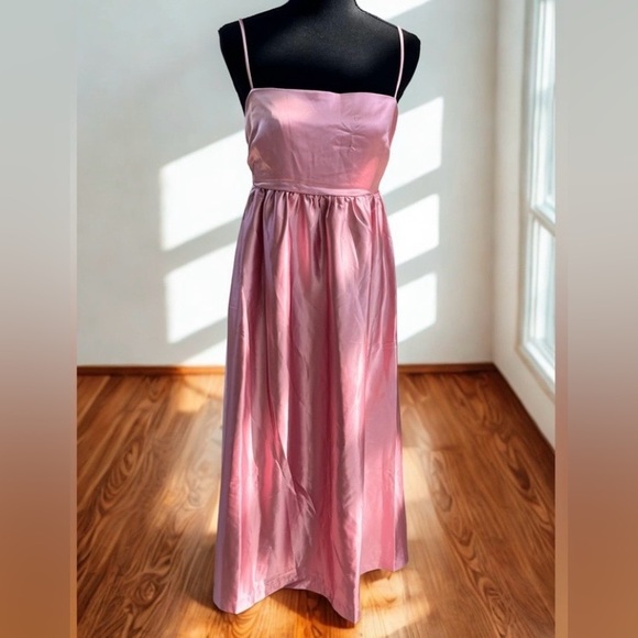 Petal & Pup Dresses & Skirts - Elegant Pink Satin Dress